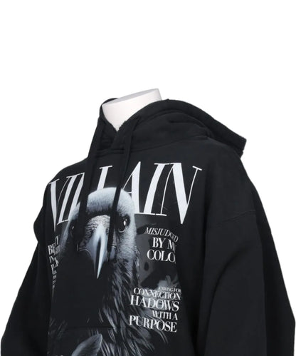VILLAIN COVER PRINT HOODIE