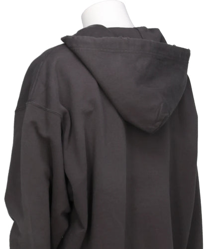 EMBELLISHED DISTRESSED PARKA