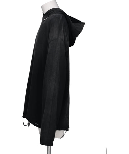 DISTRESSED LIGHTWEIGHT HOODIE