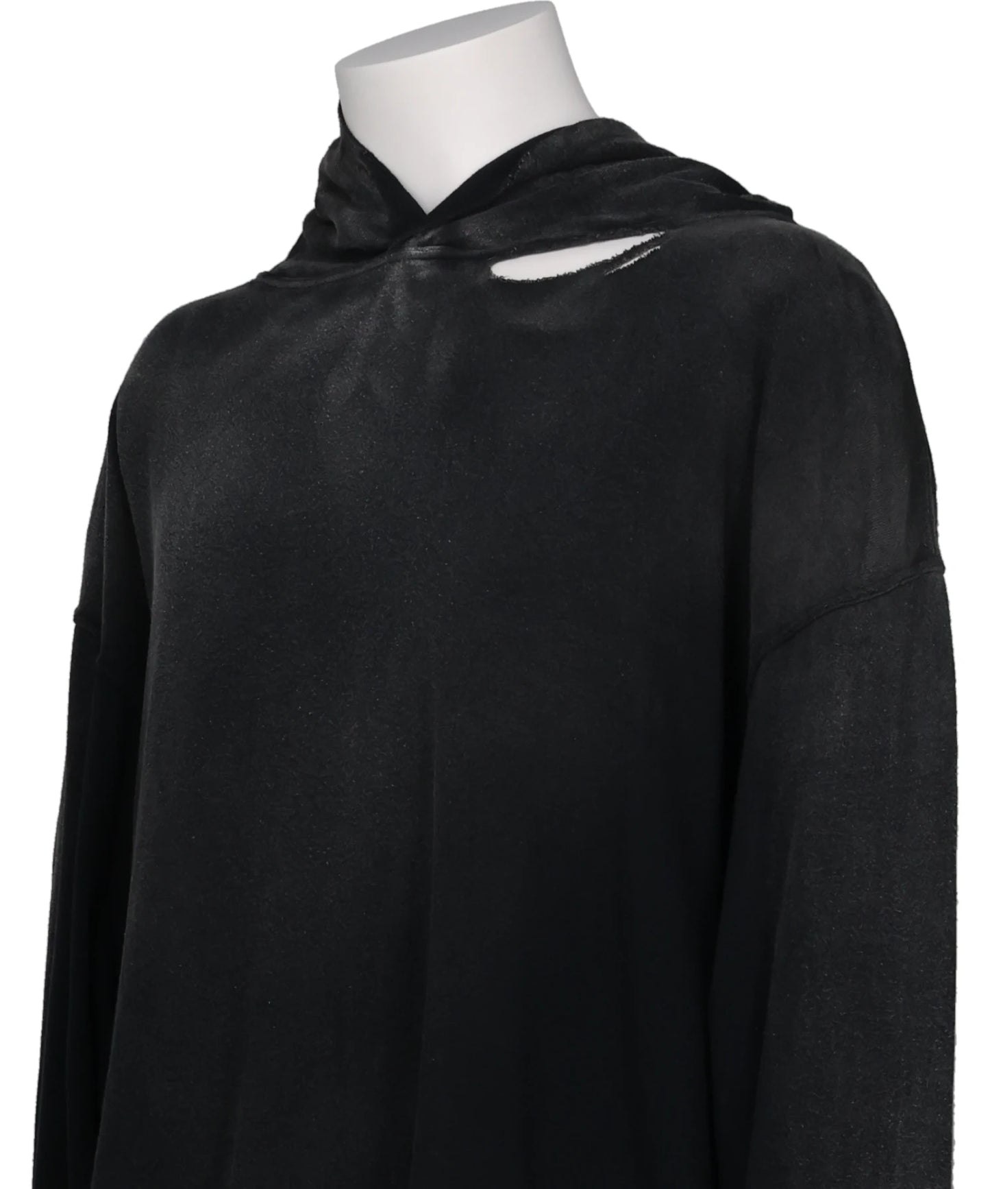 DISTRESSED LIGHTWEIGHT HOODIE