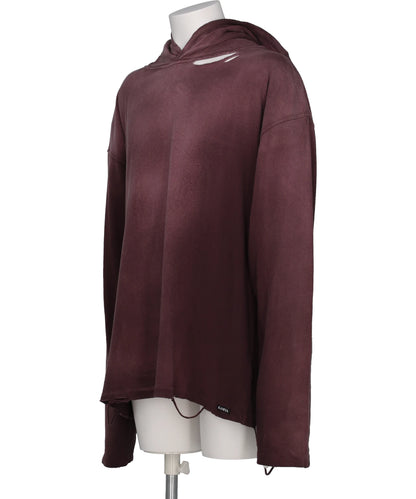 DISTRESSED LIGHTWEIGHT HOODIE