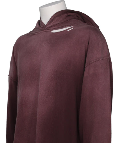 DISTRESSED LIGHTWEIGHT HOODIE