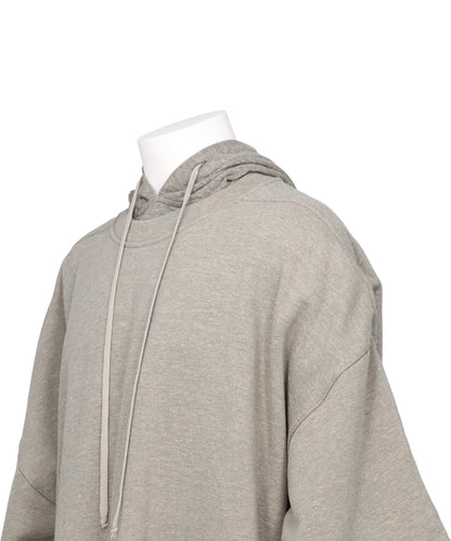 TOMMY HUSTLER HOODIE - MELANGE GREY
