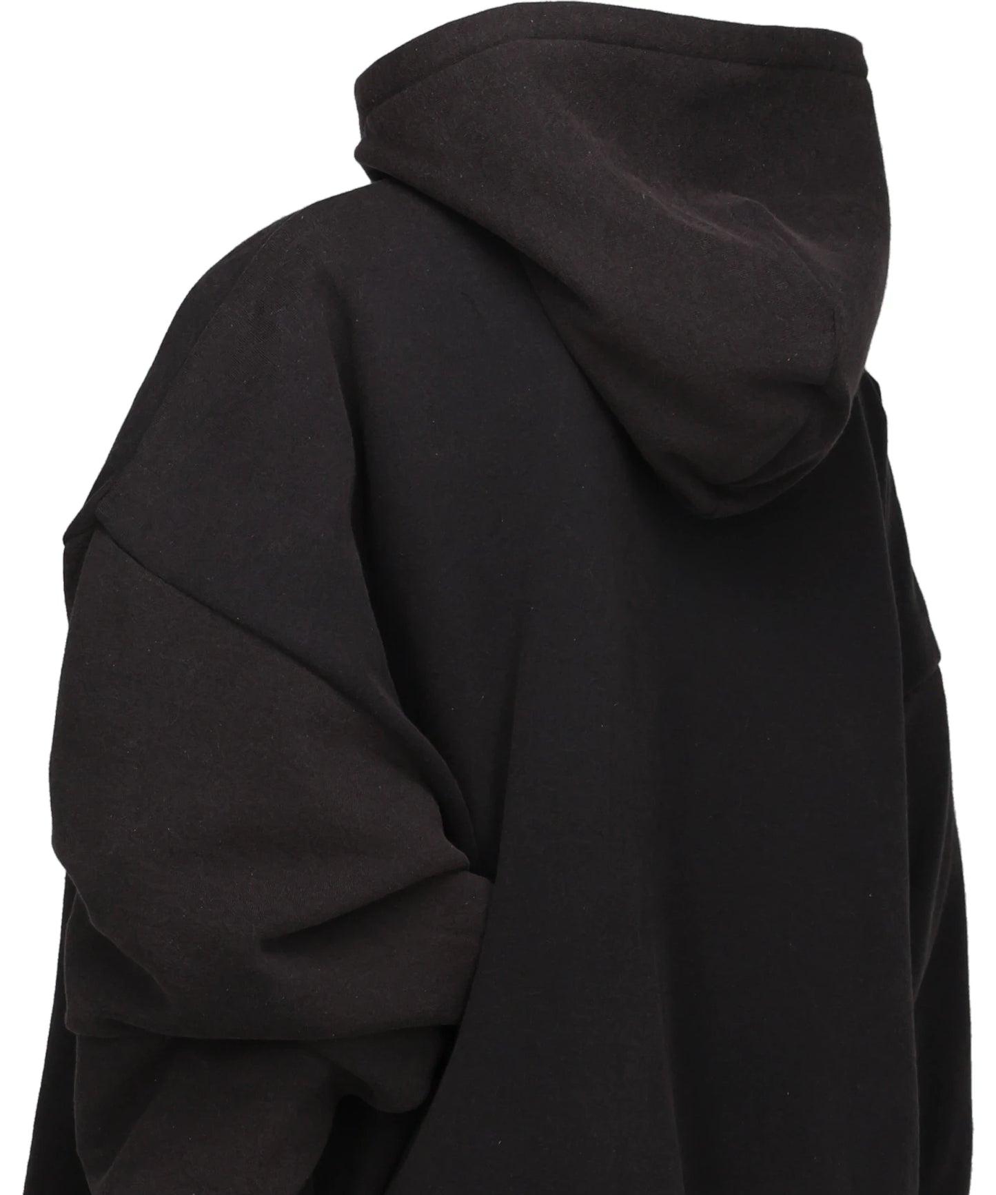 QUILTED SILK LINING HOODIE