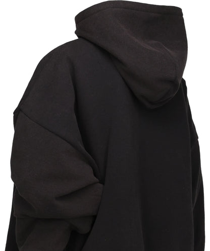 QUILTED SILK LINING HOODIE