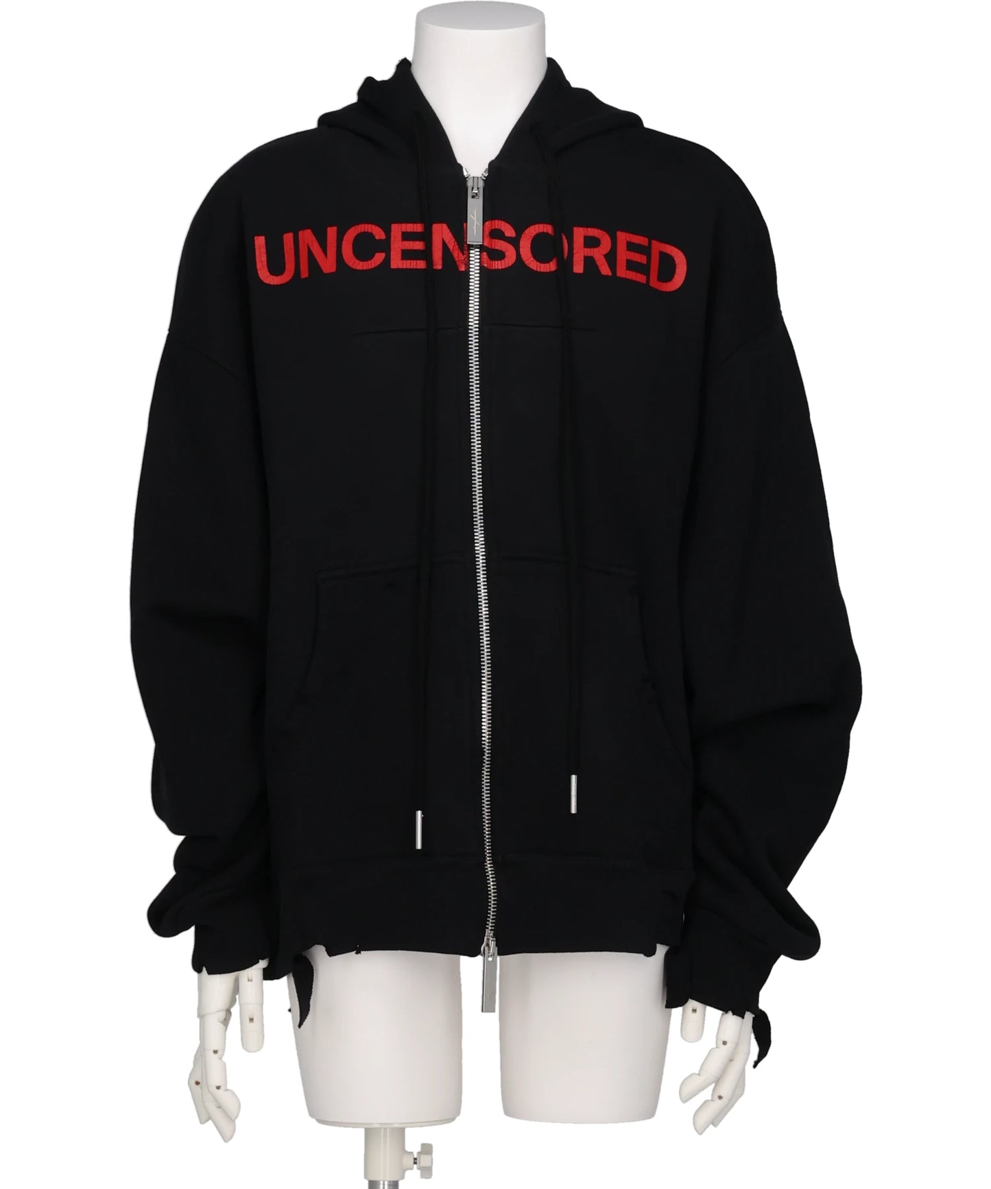 MATIÈRES FÉCALES(マチエール・フェカル)UNISEX UNCENSORED HOODIE KNIT