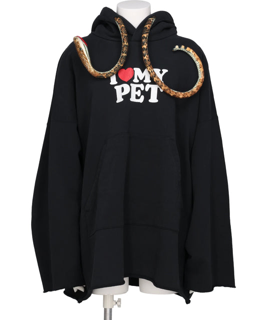 doublet(ダブレット) I LOVE MY PET HOODIE