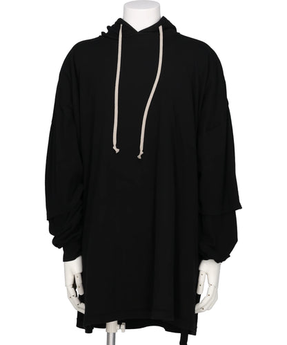 DRKSHDW(ダークシャドウ)TOMMY HUSTLER HOODIE - BLACK