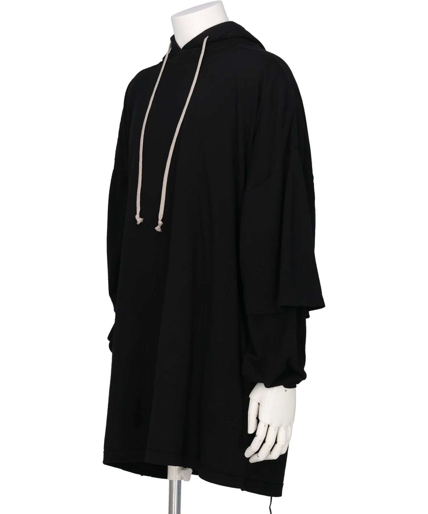 TOMMY HUSTLER HOODIE - BLACK