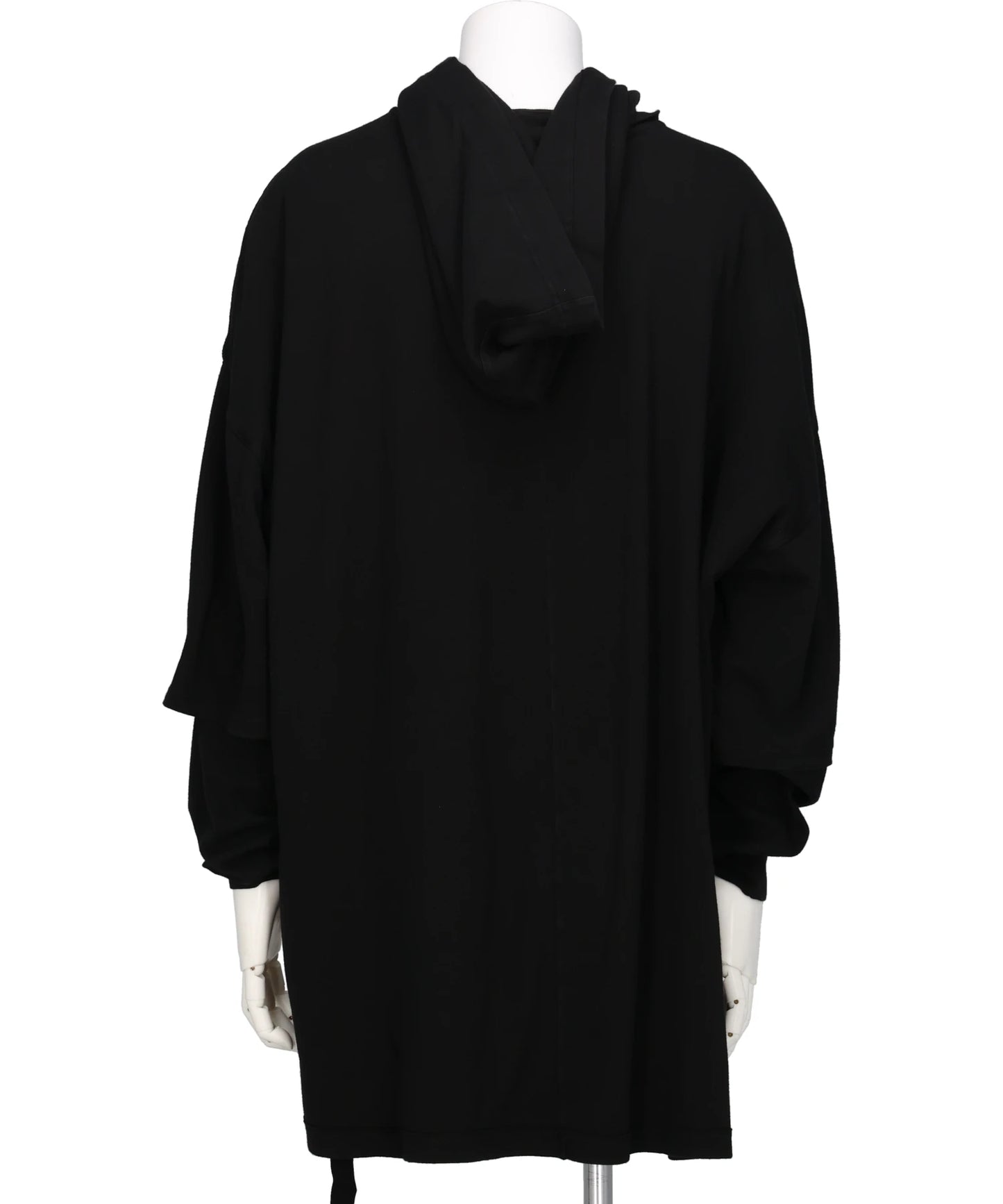 TOMMY HUSTLER HOODIE - BLACK