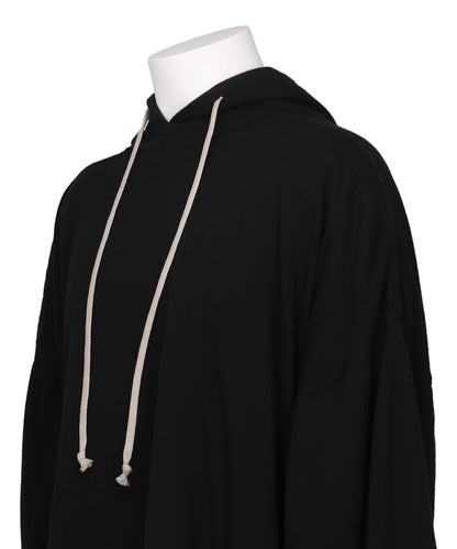 TOMMY HUSTLER HOODIE - BLACK