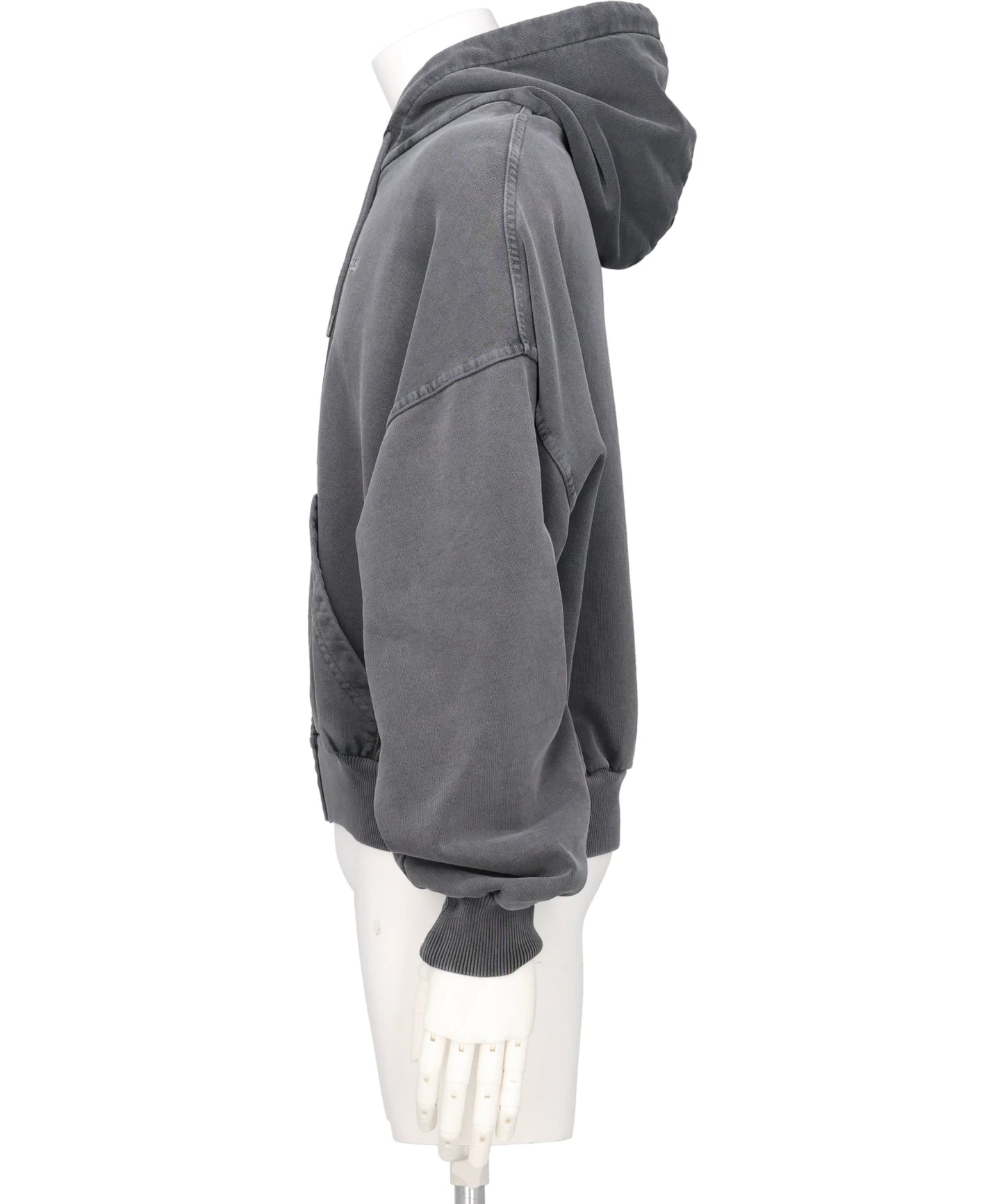 SHOULDERLESS HOODIE