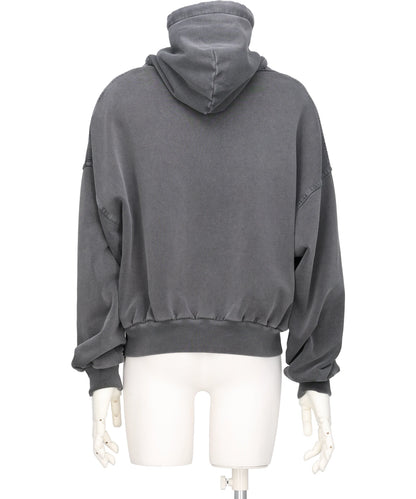 SHOULDERLESS HOODIE