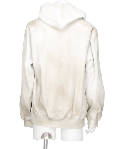 SHEEP LEATHER HOODIE