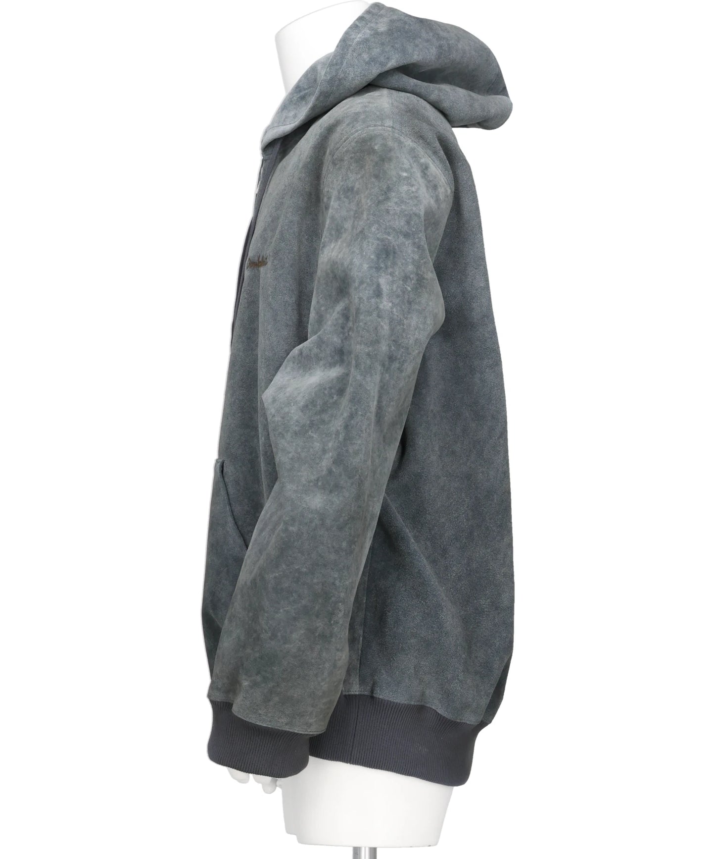 SHEEP LEATHER HOODIE