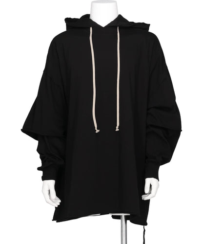 DRKSHDW(ダークシャドウ) 2026SS TOMMY HUSTLER HOODIE - BLACK DU01F4271RN