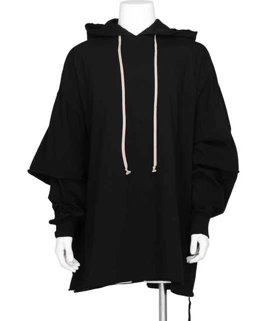 DRKSHDW(ダークシャドウ) 2026SS TOMMY HUSTLER HOODIE - BLACK DU01F4271RN