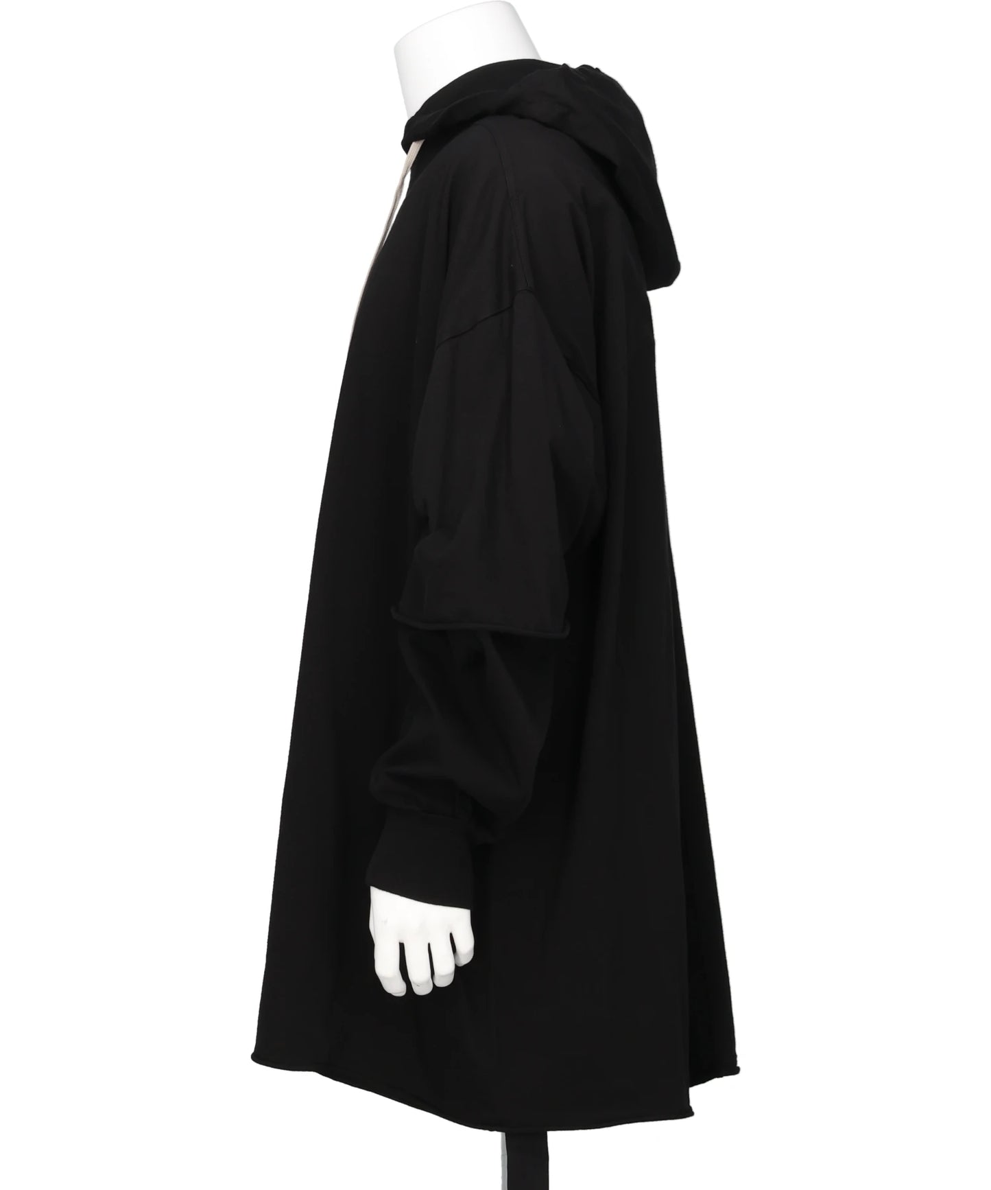 TOMMY HUSTLER HOODIE - BLACK