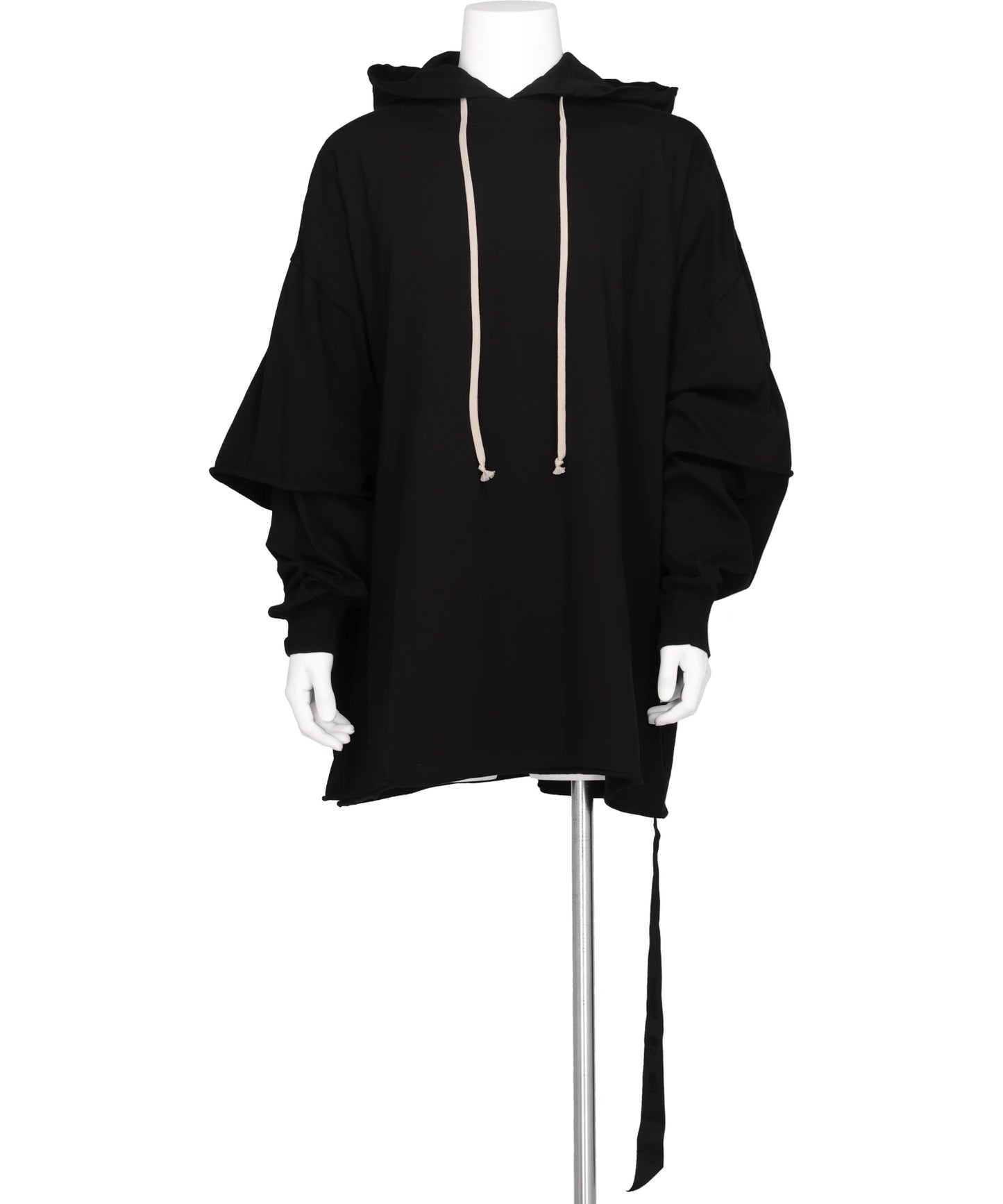TOMMY HUSTLER HOODIE - BLACK