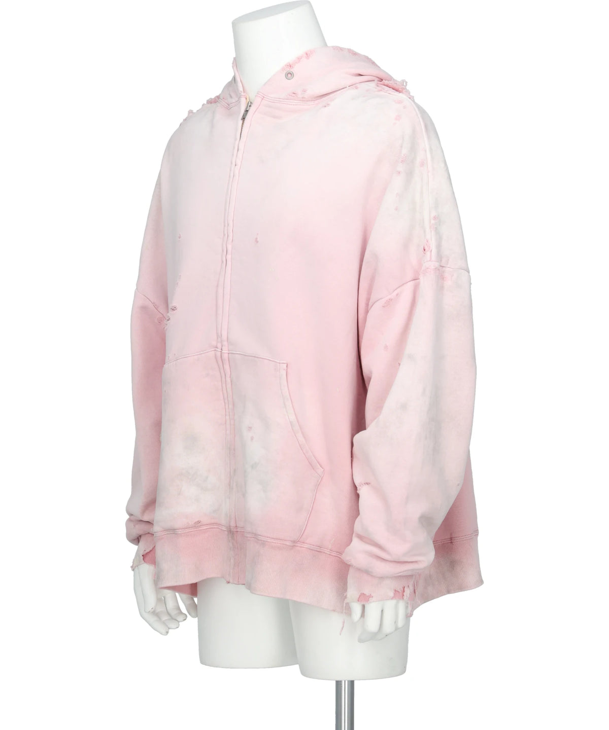 DOUBLE FC ZIP HOODIE/SAKURA