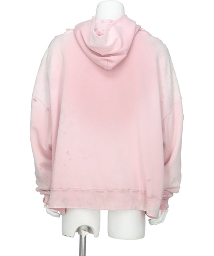 DOUBLE FC ZIP HOODIE/SAKURA