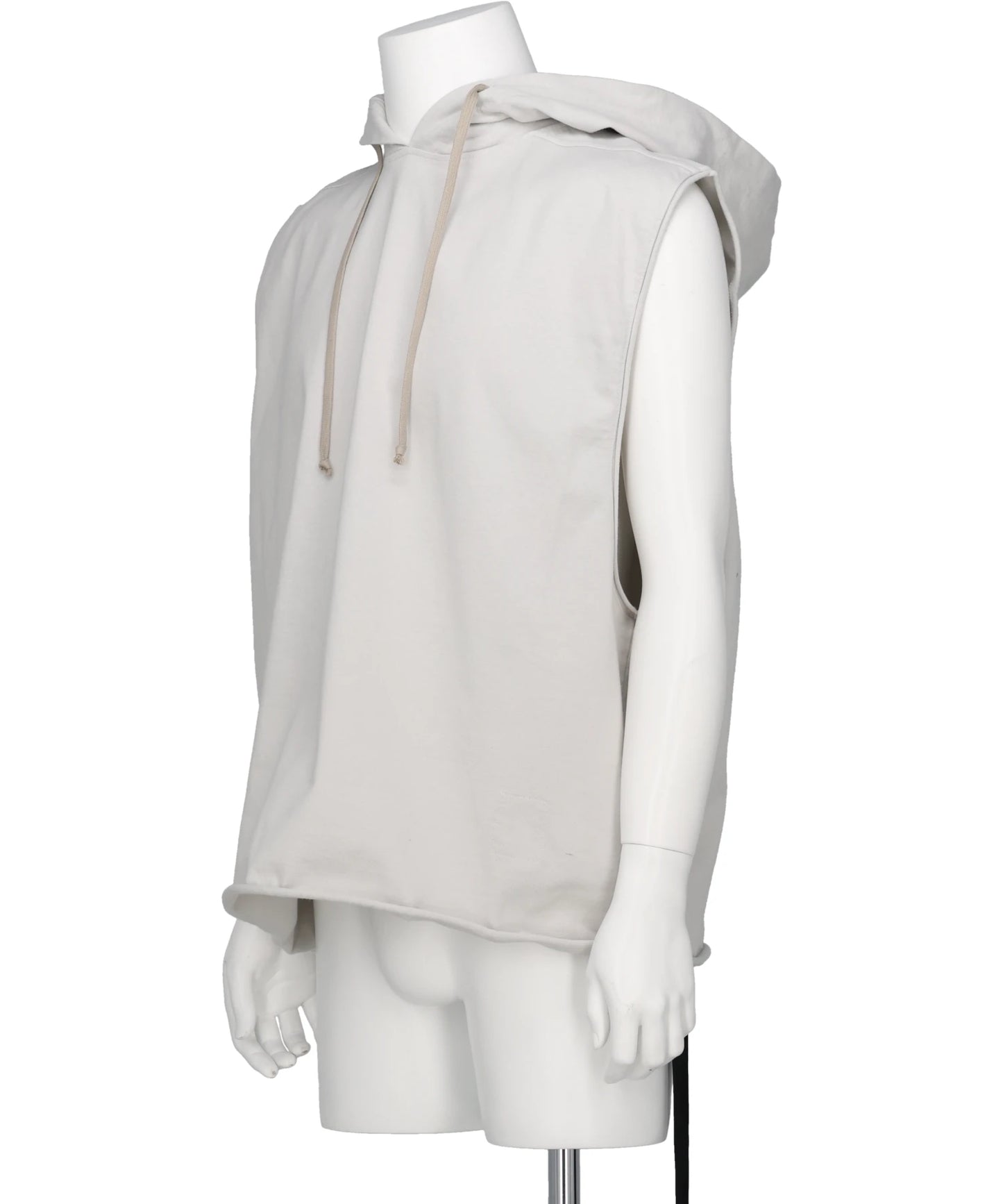 HOODED TUNIC - MILK WASH