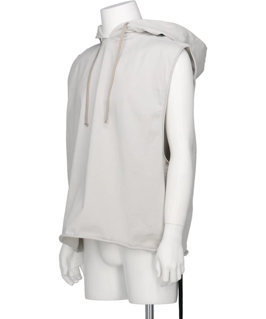 HOODED TUNIC - MILK WASH
