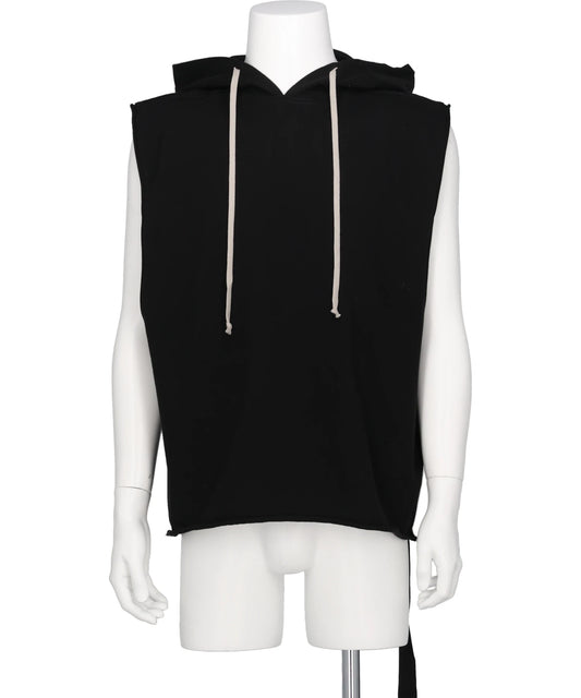DRKSHDW(ダークシャドウ) 2026SS HOODED TUNIC - BLACK DU01F4165RIGP