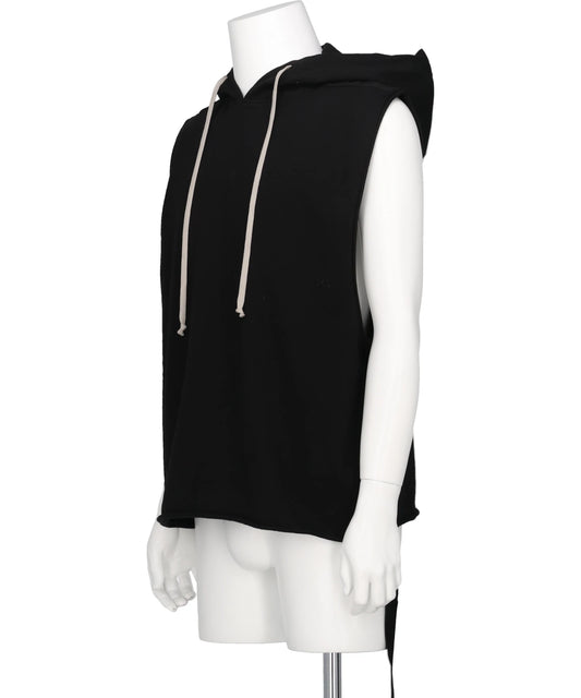 HOODED TUNIC - BLACK