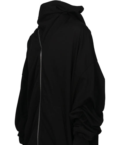 MOUNTAIN HUN HOODIE - BLACK