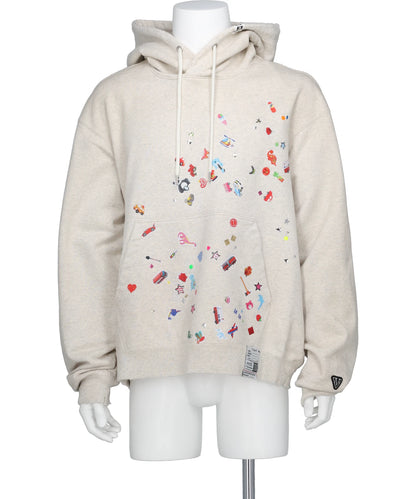 Maison MIHARA YASUHIRO(メゾンミハラヤスヒロ) 2026SS KIDS STICKER HOODIE J16HD731
