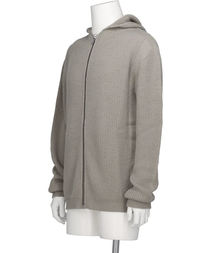 ZIPPED HOODIE