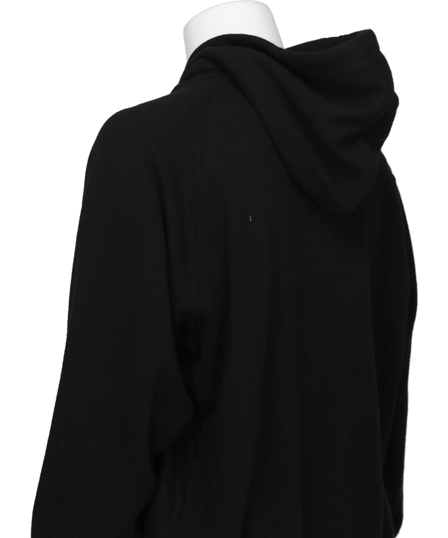 "ODD HOTEL" SILK-COTTON ZIP UP HOODIE