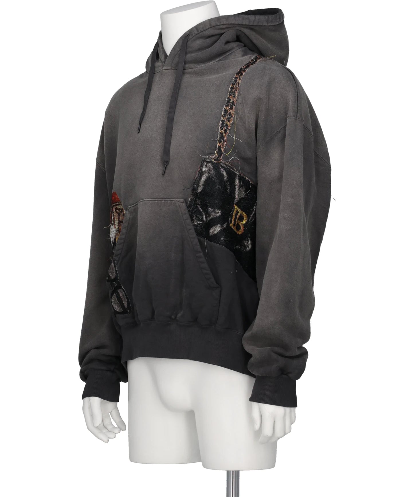 TROMPE L’OEIL EMBROIDERY HOODIE