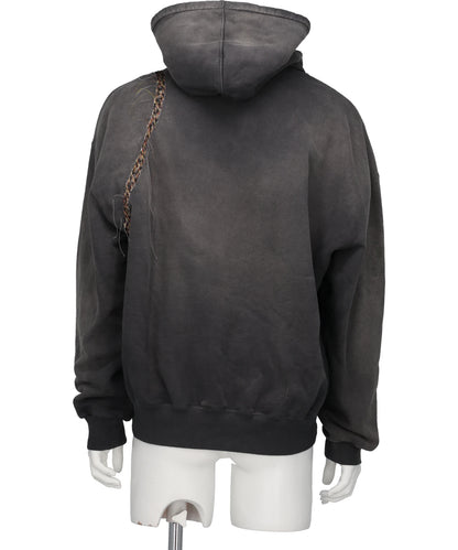 TROMPE L’OEIL EMBROIDERY HOODIE