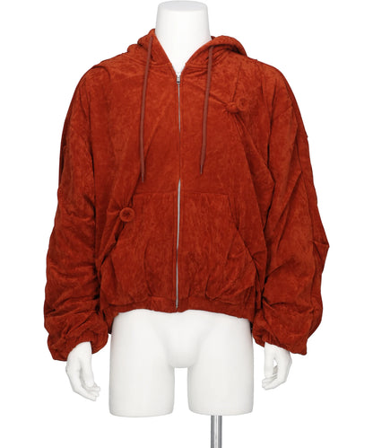 doublet(ダブレット) 2026AW DEFLATED BALLOON VELOUR HOODIE 26AW32CS451
