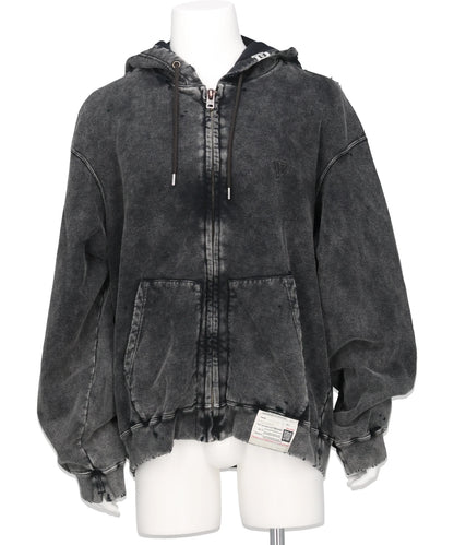 Maison MIHARA YASUHIRO(メゾンミハラヤスヒロ) 2026AW BLEACHED SWEAT PARKA A17PK541