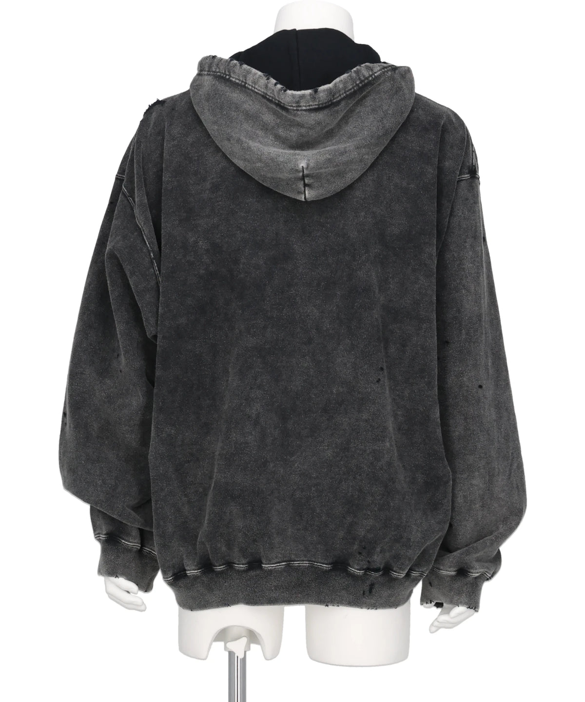 BLEACHED SWEAT PARKA
