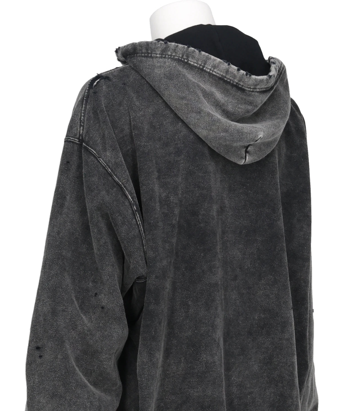 BLEACHED SWEAT PARKA