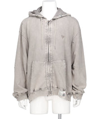 BLEACHED SWEAT PARKA