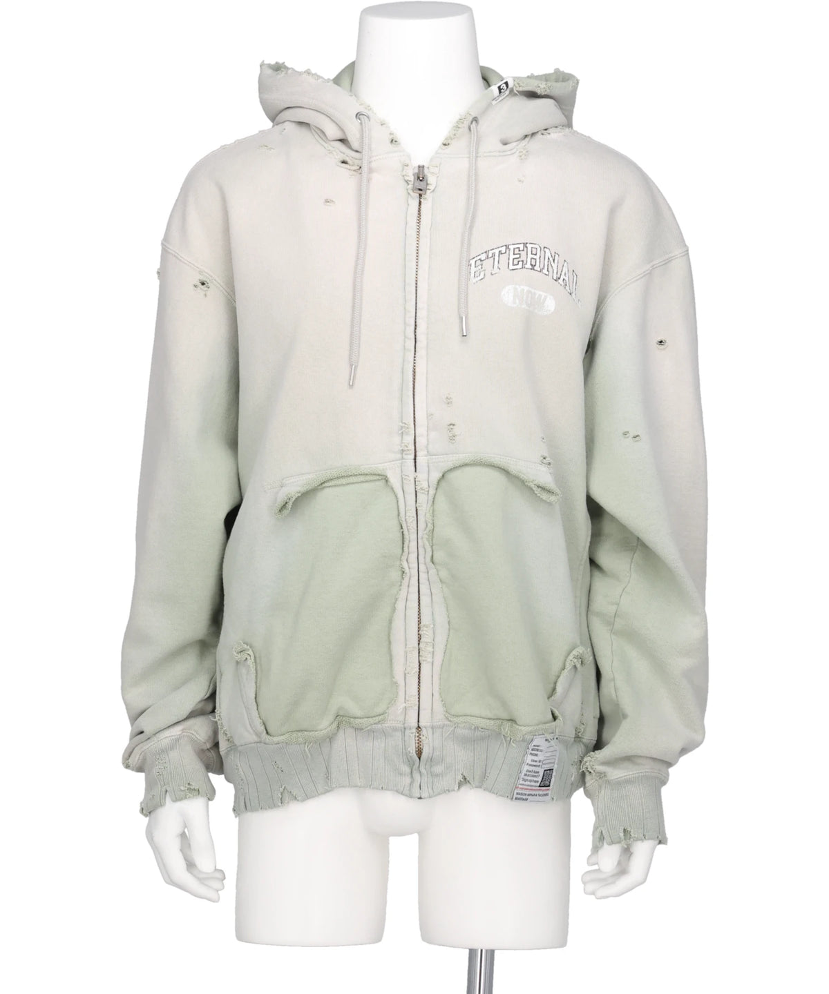 Maison MIHARA YASUHIRO(メゾンミハラヤスヒロ) 2026AW SUN FADED SWEAT PARKA J17PK721