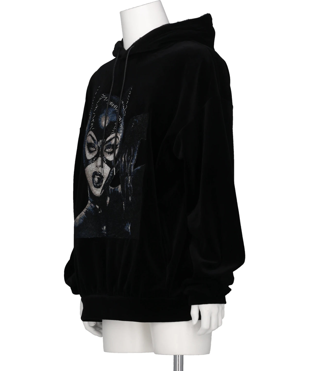 CATWOMAN PHOTOSTITCH HOODIE /VELOR