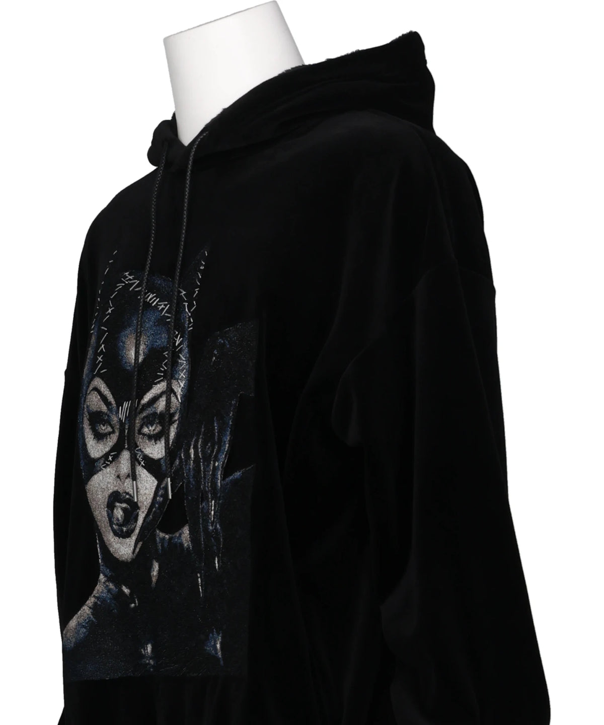 CATWOMAN PHOTOSTITCH HOODIE /VELOR