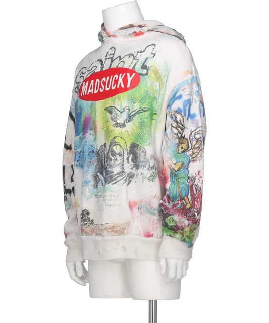 MDS DBL FACE HOODIE/MADSUCKY