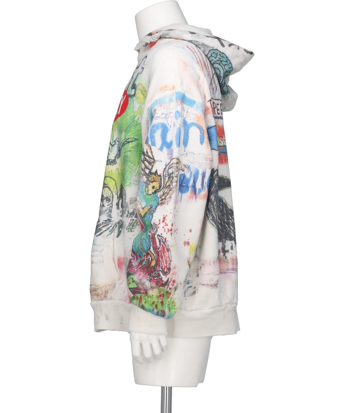 MDS DBL FACE HOODIE/MADSUCKY