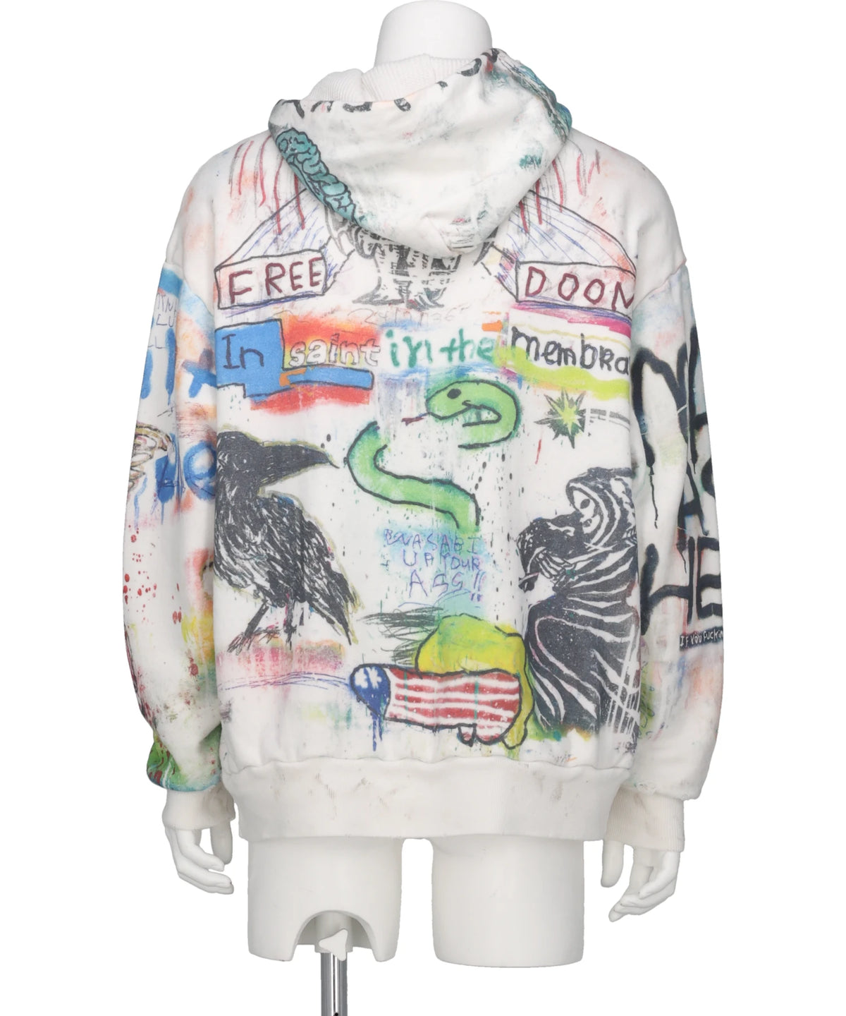 MDS DBL FACE HOODIE/MADSUCKY