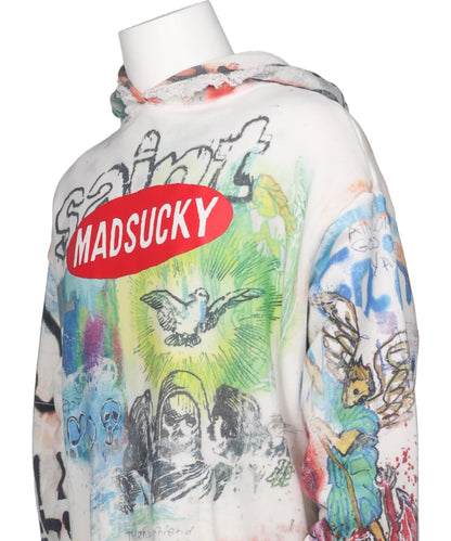 MDS DBL FACE HOODIE/MADSUCKY