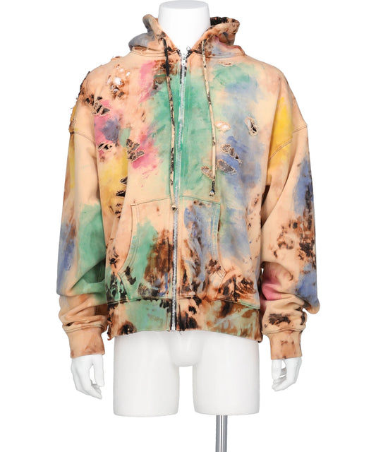 LES SIX BIZARRED ZIP UP HOODIE