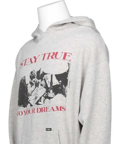 "STAY TRUE TO YOUR DREAM"HOODIE T/C