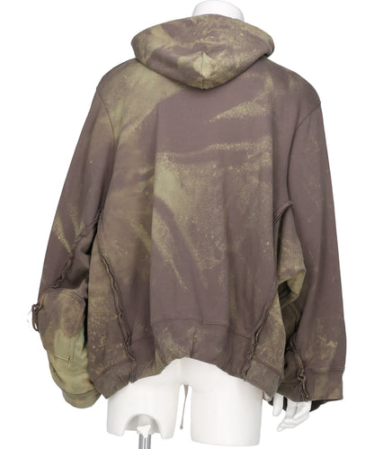 RUST ZIP HOODIE PANTS